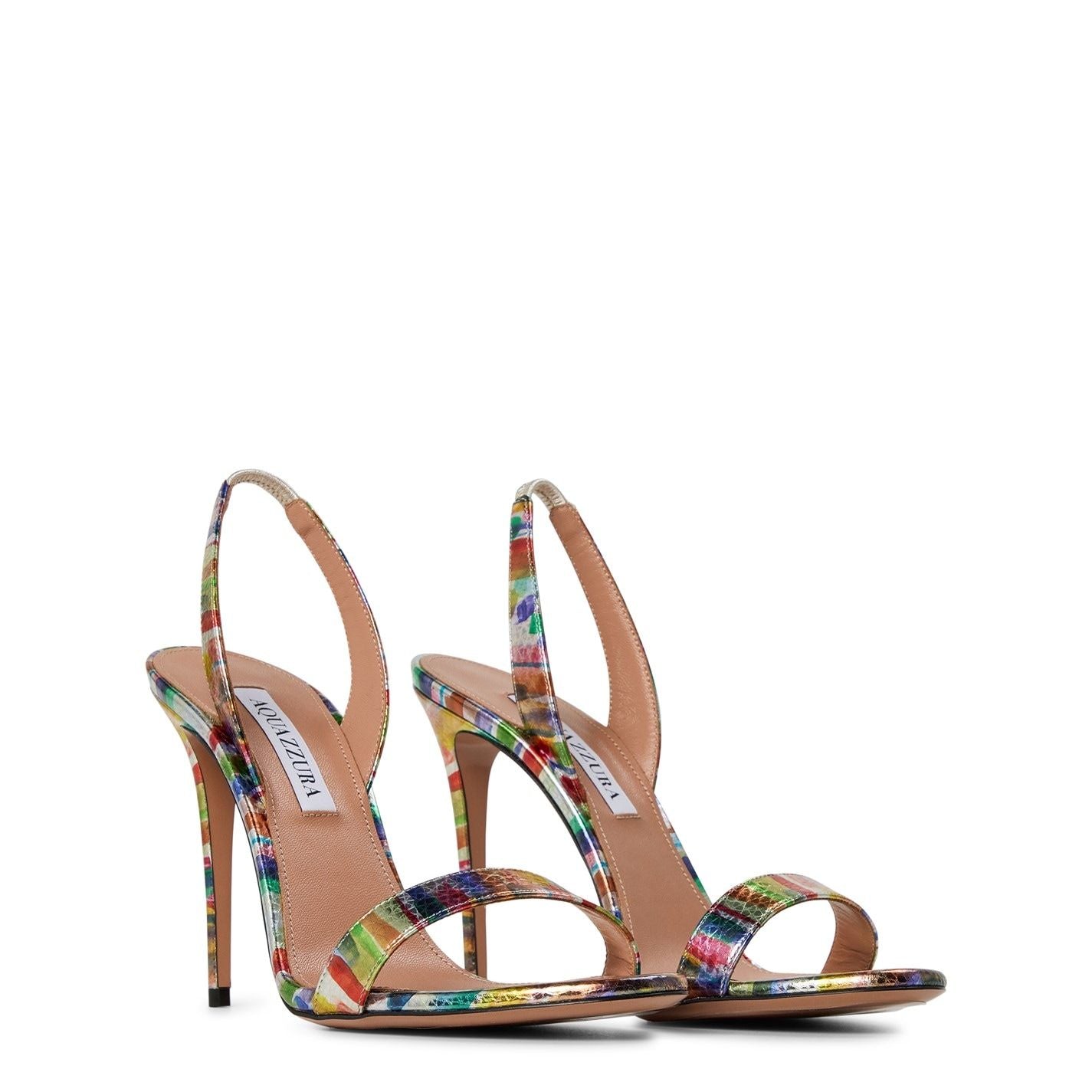  So Nude Sandals Brush Strokes