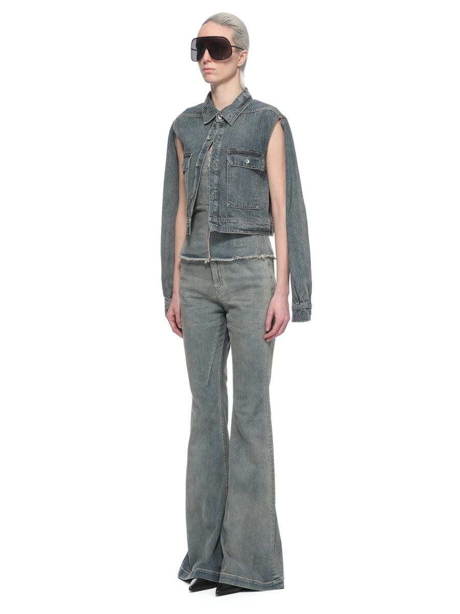 Rick Owens Splintered Bustier Top
