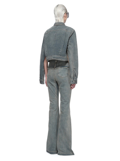 Rick Owens Splintered Bustier Top