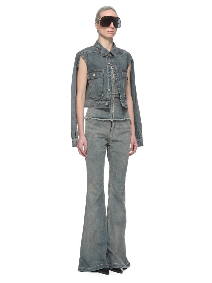 Rick Owens Splintered Bustier Top