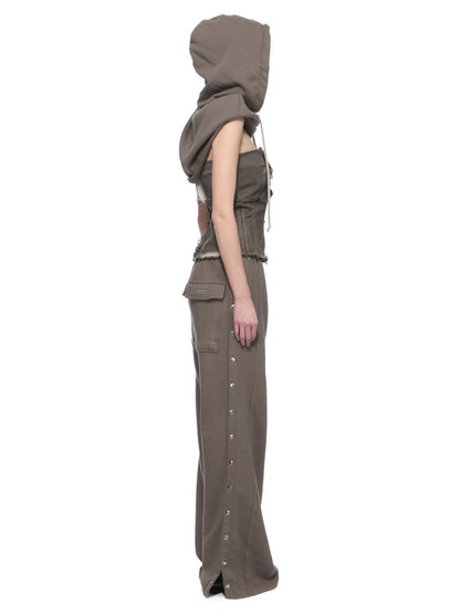 Rick Owens Splintered Bustier Top