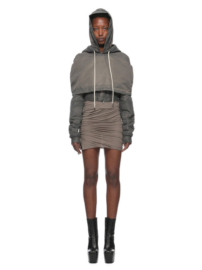 Rick Owens Hooded Cropped Flight