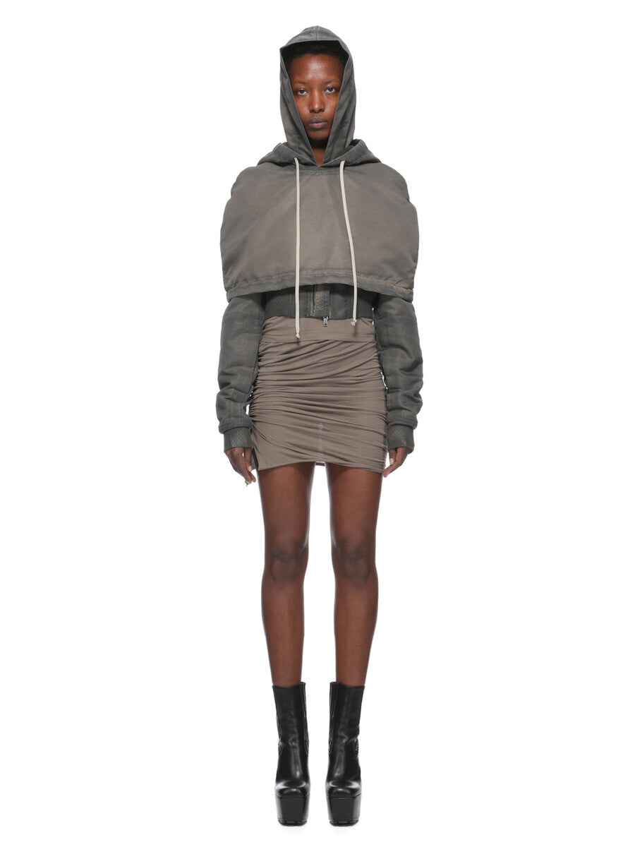 Rick Owens Hooded Cropped Flight