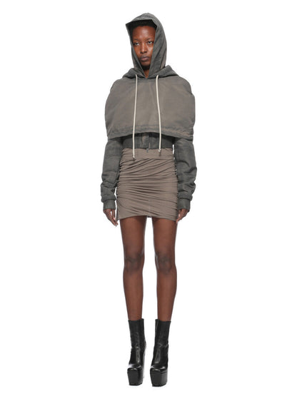 Rick Owens Hooded Cropped Flight