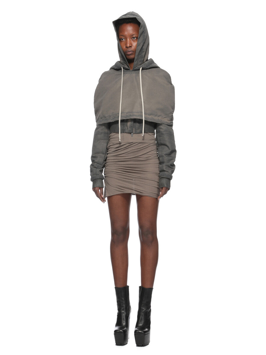 Rick Owens Hooded Cropped Flight