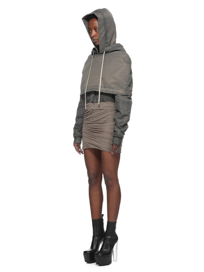 Rick Owens Hooded Cropped Flight