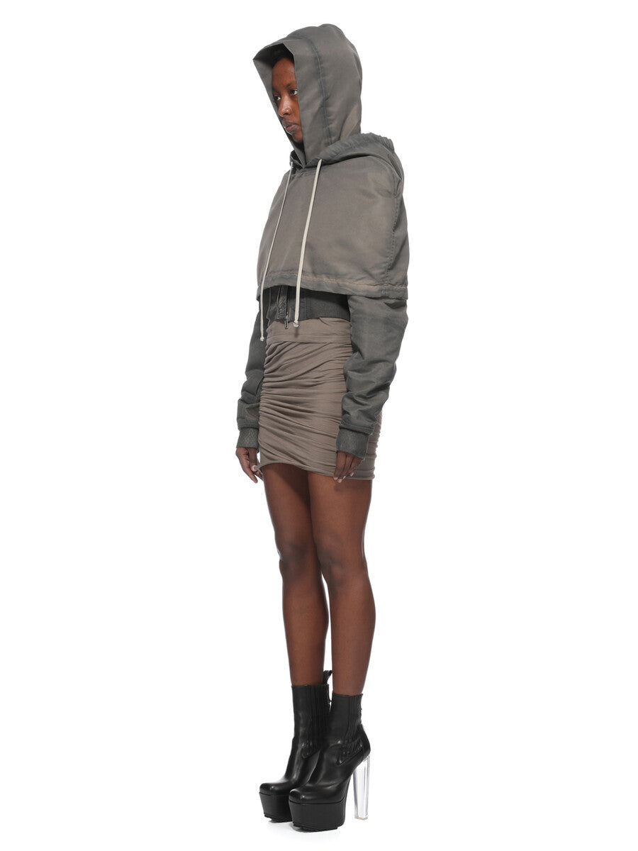 Rick Owens Hooded Cropped Flight