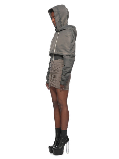 Rick Owens Hooded Cropped Flight