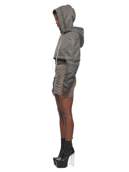Rick Owens Hooded Cropped Flight
