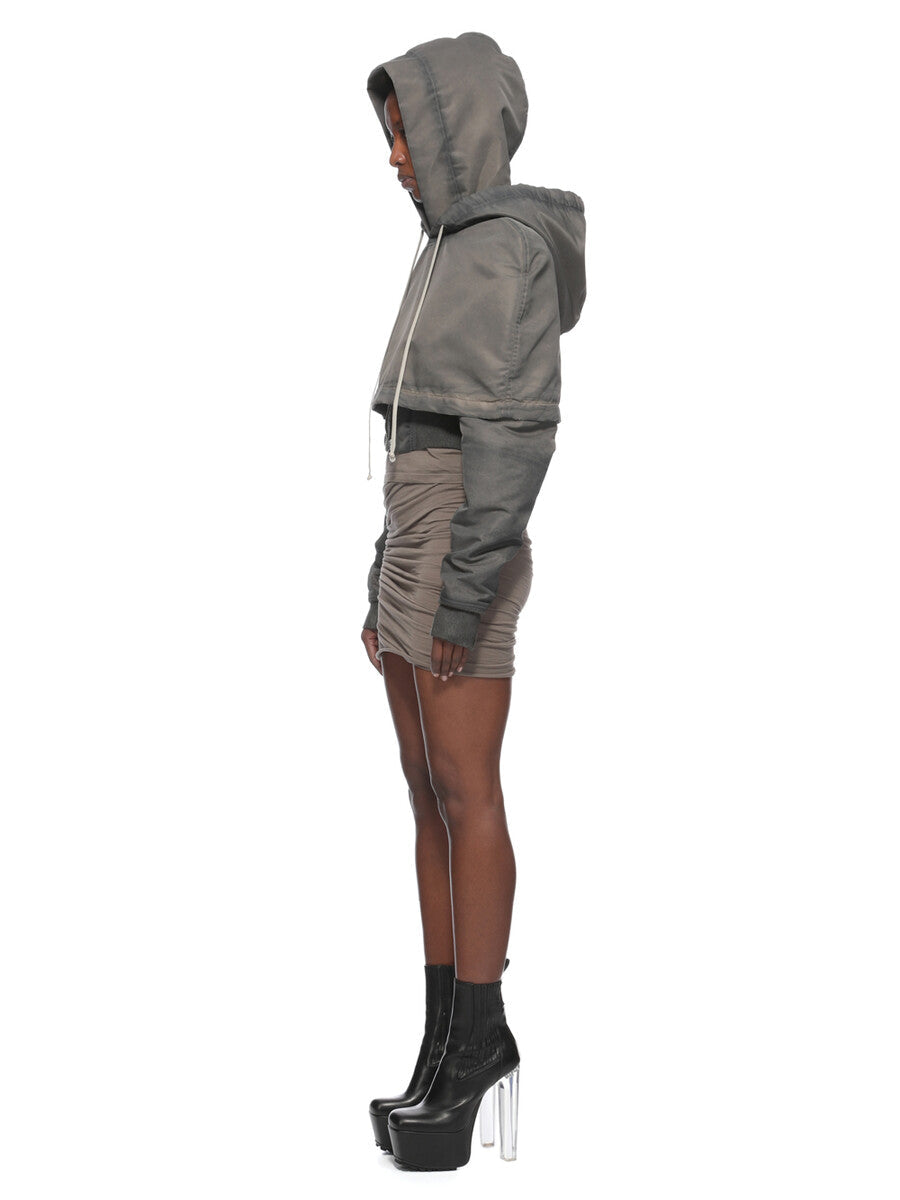 Rick Owens Hooded Cropped Flight