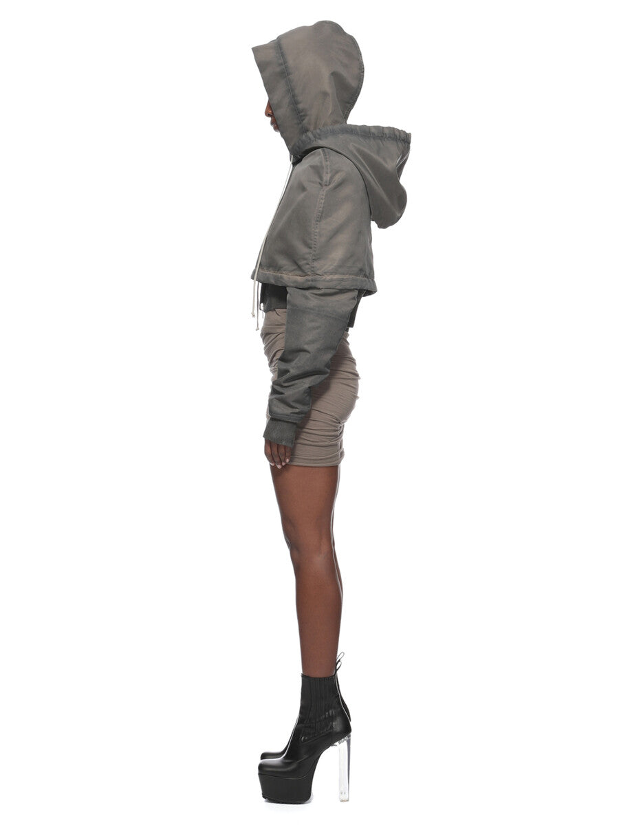Rick Owens Hooded Cropped Flight