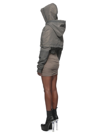 Rick Owens Hooded Cropped Flight