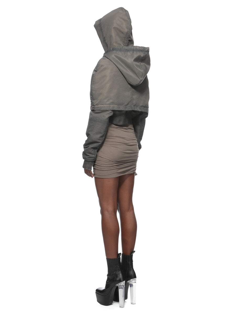 Rick Owens Hooded Cropped Flight