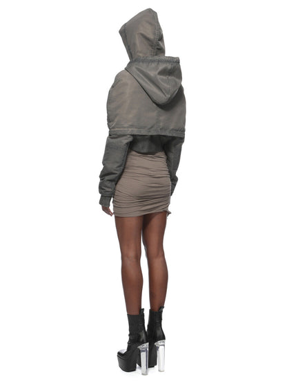 Rick Owens Hooded Cropped Flight