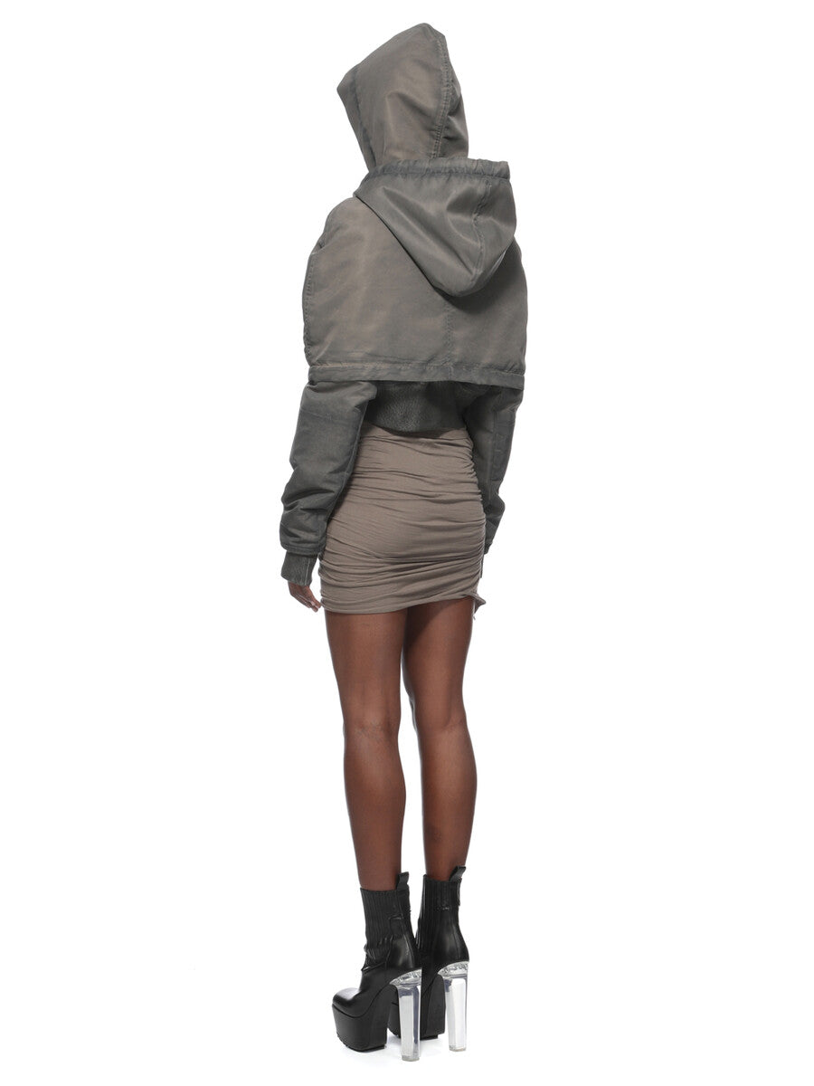 Rick Owens Hooded Cropped Flight