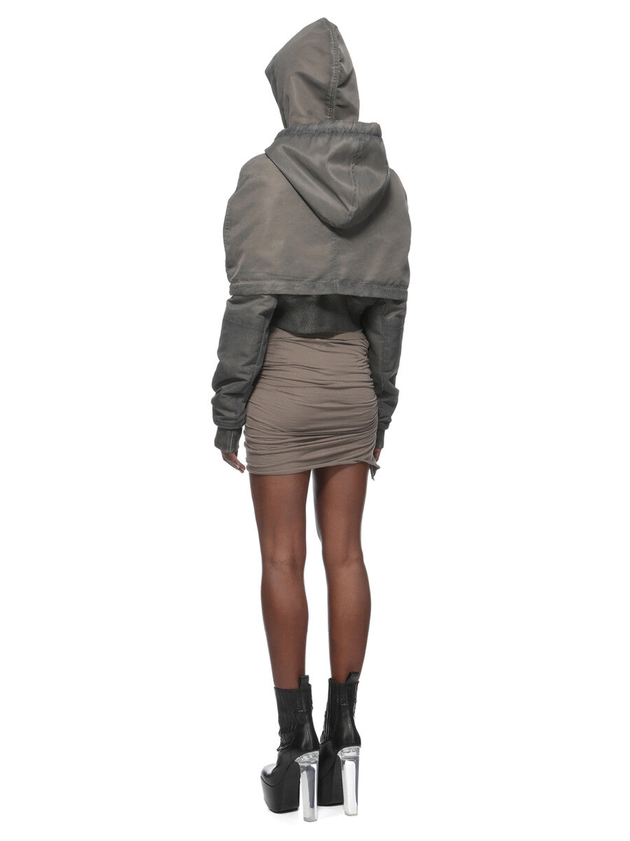 Rick Owens Hooded Cropped Flight
