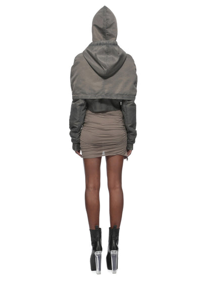 Rick Owens Hooded Cropped Flight
