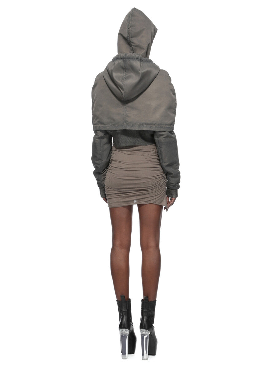 Rick Owens Hooded Cropped Flight