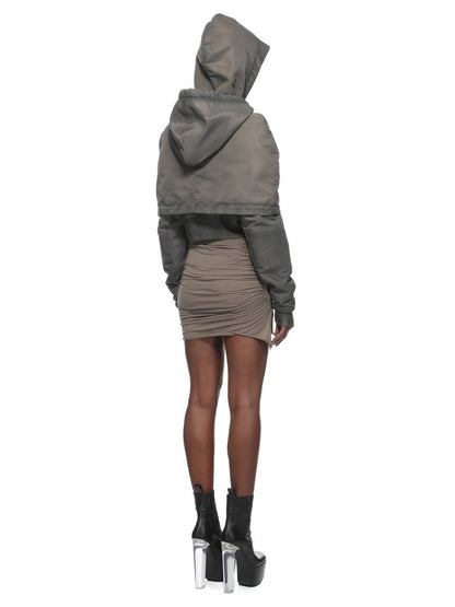 Rick Owens Hooded Cropped Flight