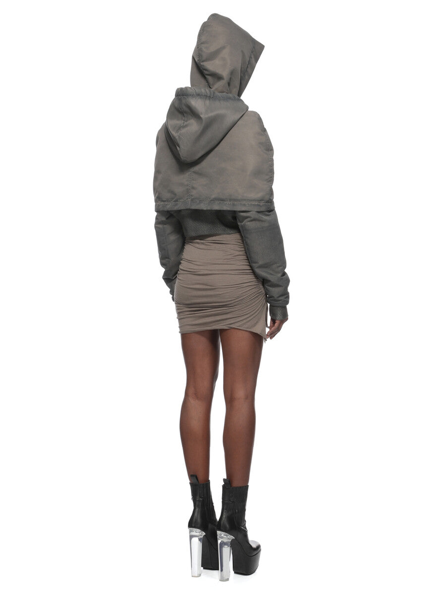 Rick Owens Hooded Cropped Flight