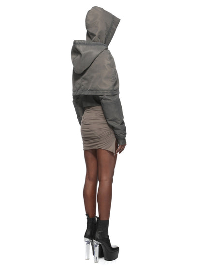 Rick Owens Hooded Cropped Flight