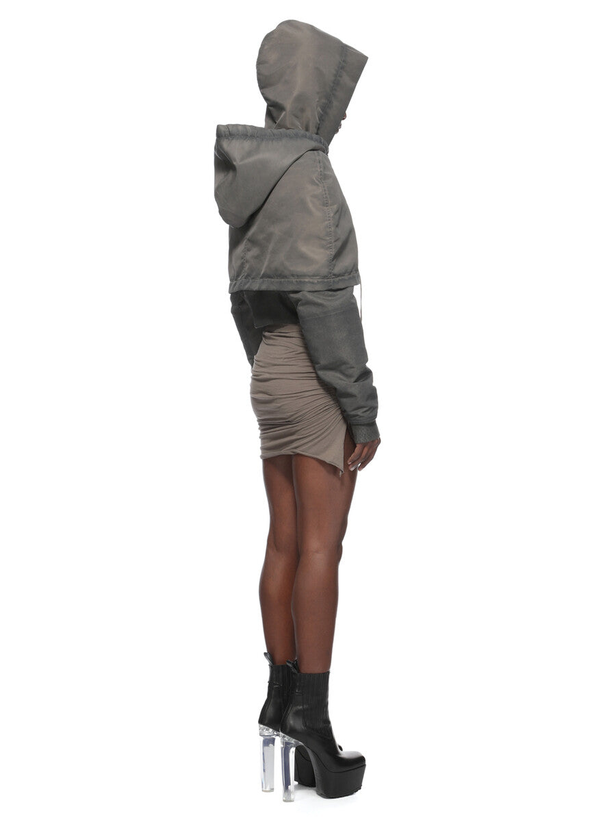 Rick Owens Hooded Cropped Flight