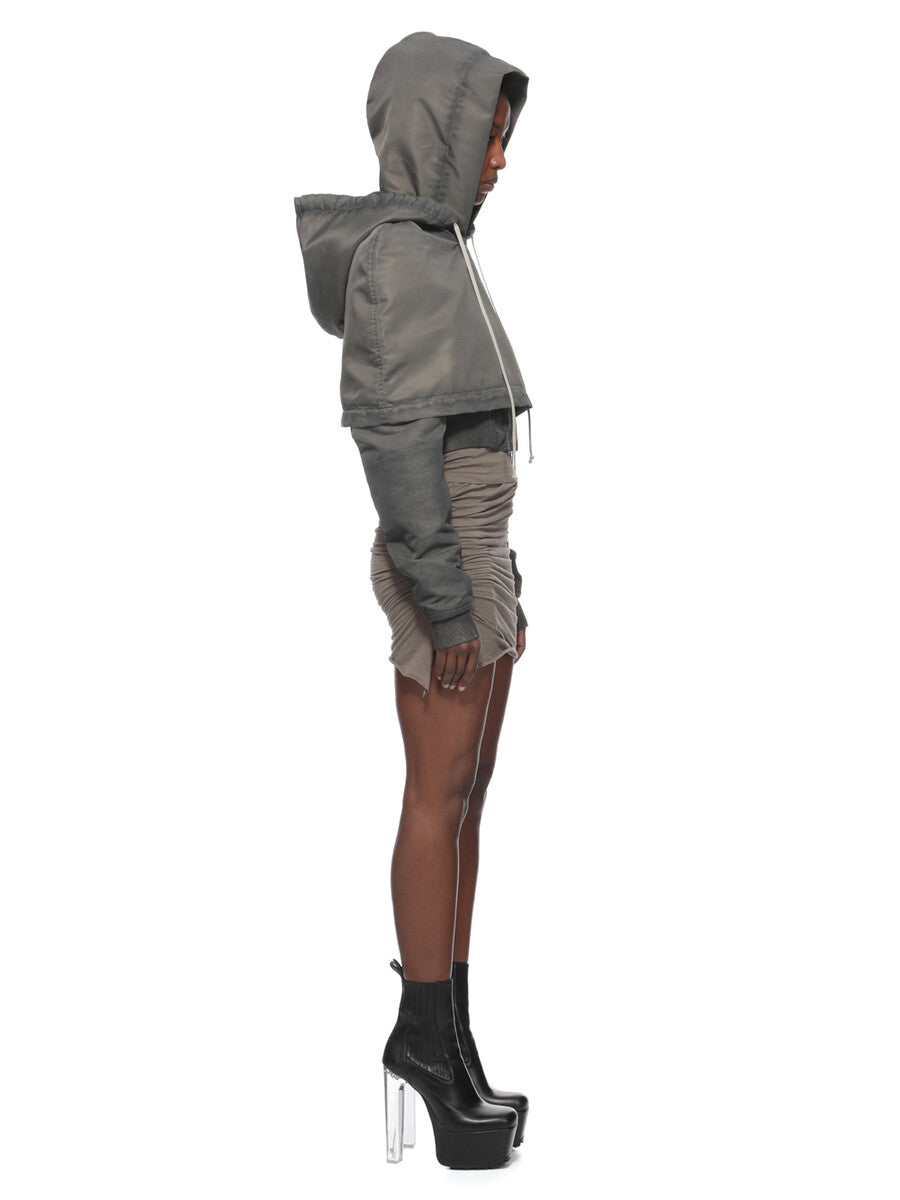 Rick Owens Hooded Cropped Flight