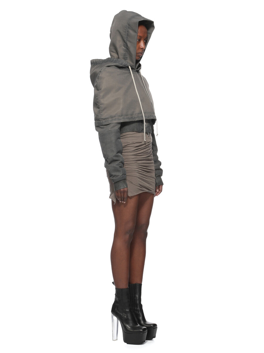 Rick Owens Hooded Cropped Flight