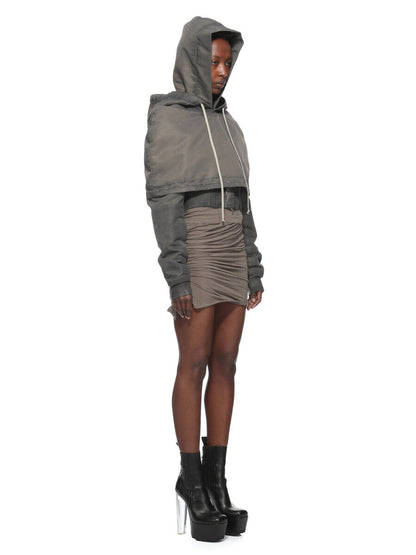 Rick Owens Hooded Cropped Flight