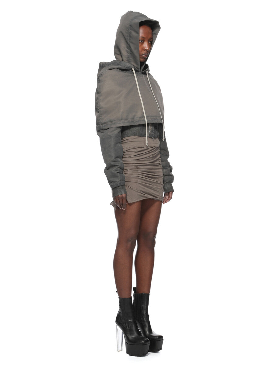 Rick Owens Hooded Cropped Flight