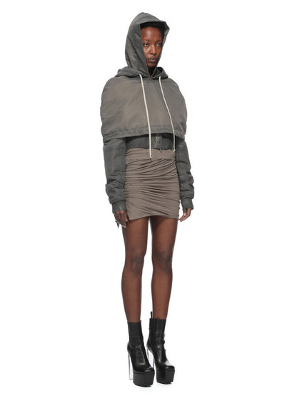 Rick Owens Hooded Cropped Flight