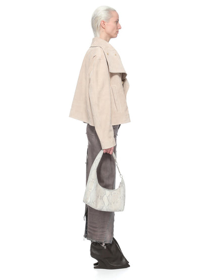Rick Owens Denim Sliced Skirt