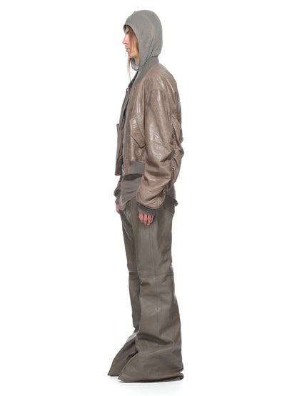 Rick Owens Sheer Hooded LS T