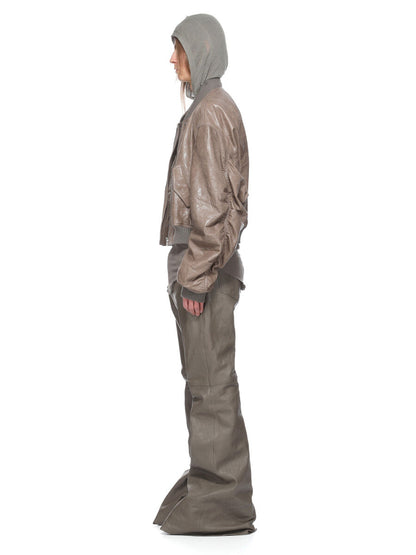 Rick Owens Sheer Hooded LS T