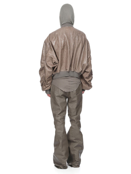 Rick Owens Sheer Hooded LS T