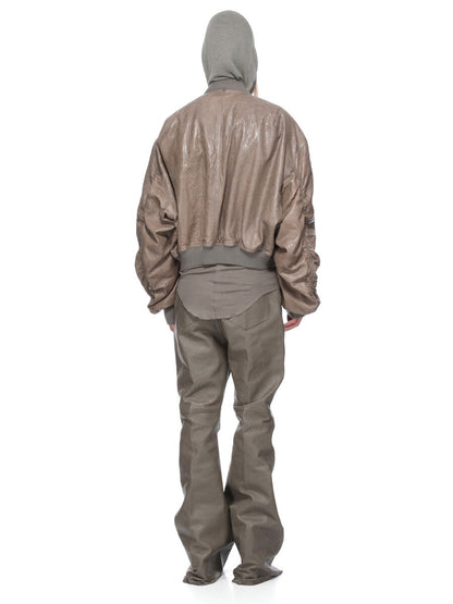 Rick Owens Sheer Hooded LS T