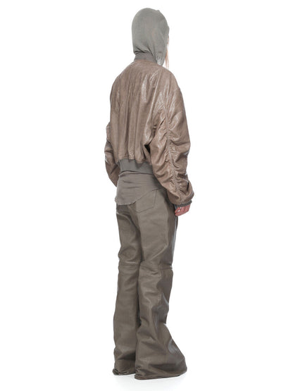 Rick Owens Sheer Hooded LS T
