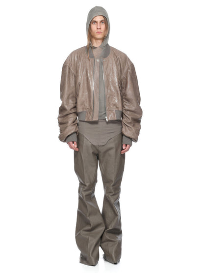 Rick Owens Sheer Hooded LS T