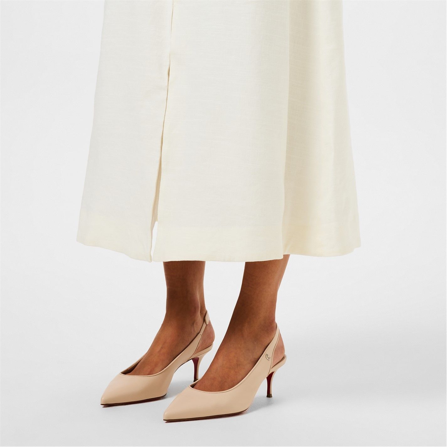  Sporty Kate Sling 55mm Pumps Leche