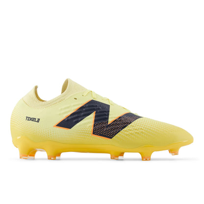New Balance Tekela Magia LOW Laced FG V4 Parchment with Clementine and Hot Mango