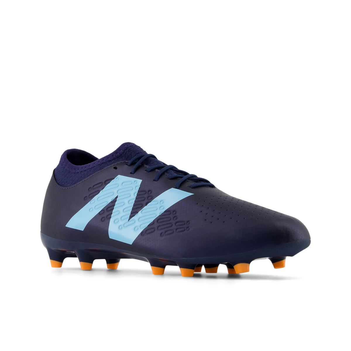 New Balance Tekela Magique FG V4 Nb Navy with Team Sky Blue and Hot Mango