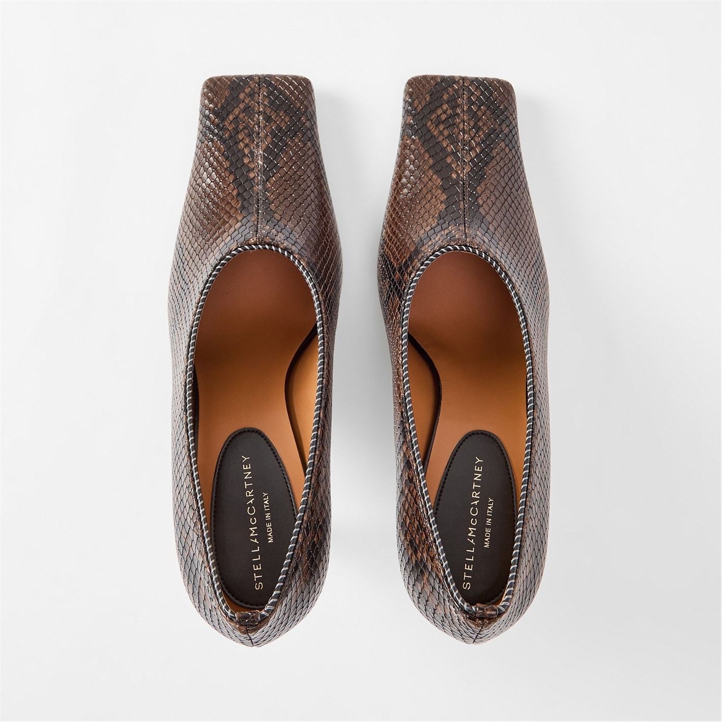  Stella Snake Pump Ld54 Coffee