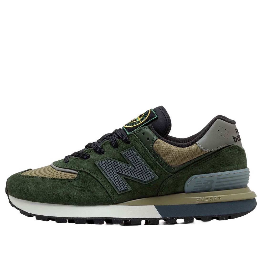 New Balance 574 Legacy Stone Island Dark Green