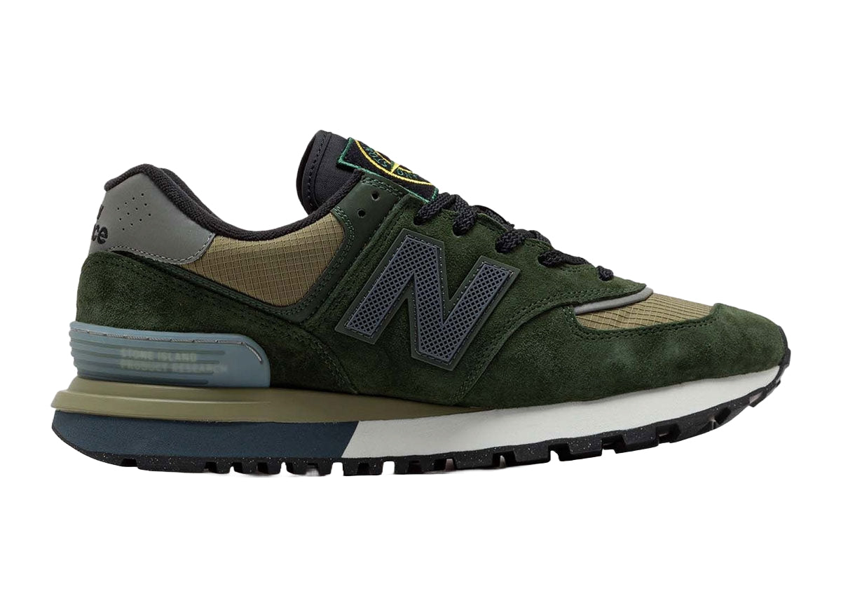 New Balance 574 Legacy Stone Island Dark Green
