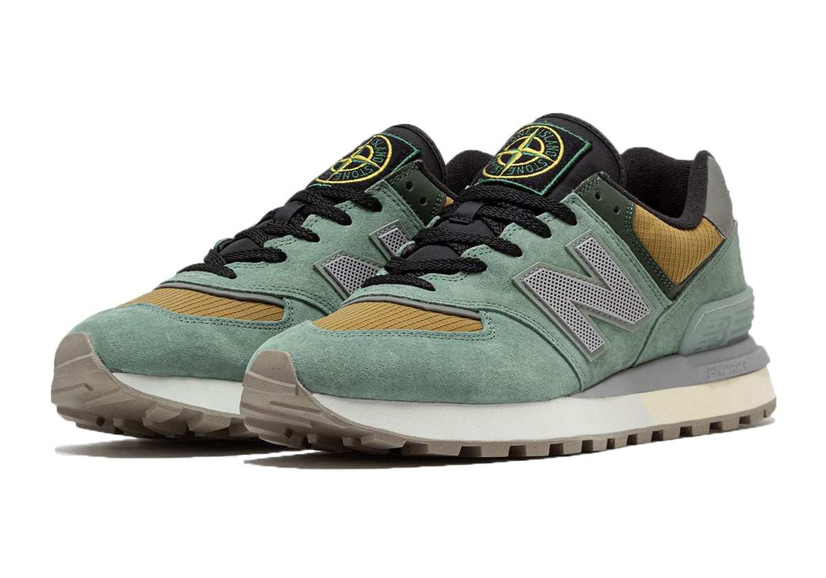 New Balance 574 Legacy Stone Island Light Green