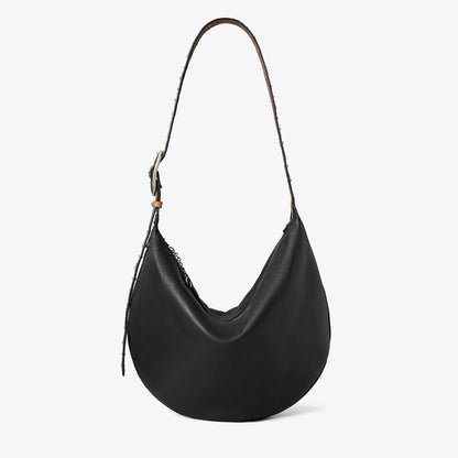 Tory Burch Studded Balloon Bag Black