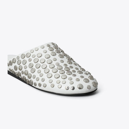 Tory Burch Studded Mule CLOUD / SILVER