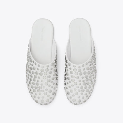 Tory Burch Studded Mule CLOUD / SILVER