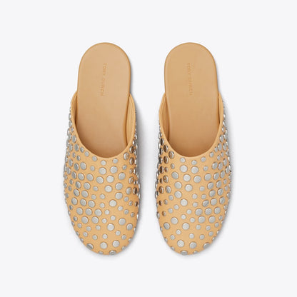 Tory Burch Studded Mule CANTUCCI / SILVER