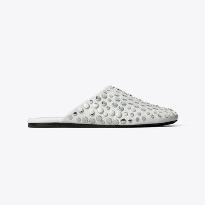 Tory Burch Studded Mule CLOUD / SILVER